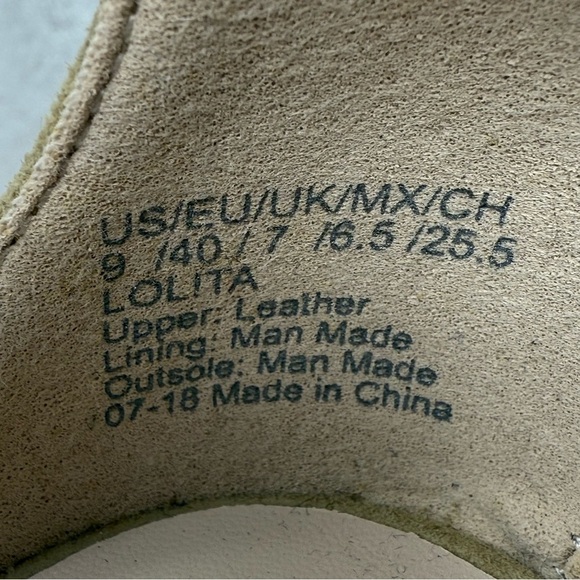 Kenneth Cole Reaction Women’s Lolita Strappy Heeled Sandal size 9 beige - Picture 13 of 15